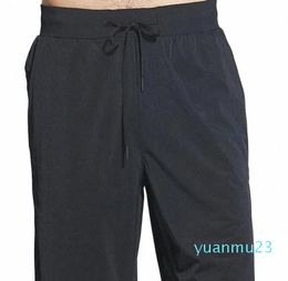 Men Shorts Snel drogen Yoga Sports Fitness Korte broek heeft een cinchable Drawcord Summer Training Heatproer