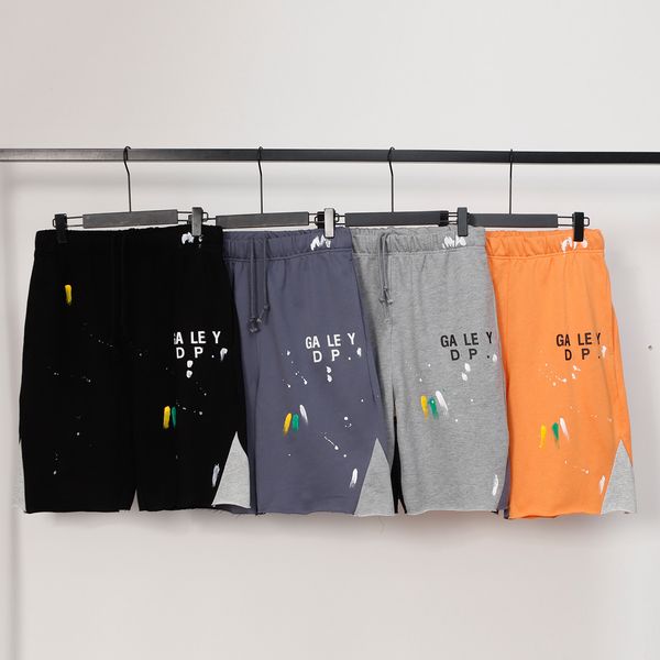 DISEÑADORES Pantalones cortos para hombres Modelo básico logotipo de la marca cintura media Pantalones de calidad pintados Pantalones de playa al aire libre corriendo pantalones de chándal calle de moda tamaño europeo