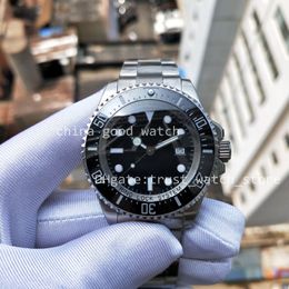 Horloge voor heren BP fabriek zwarte wijzerplaat roestvrij staal automatisch uurwerk saffierglas 44 mm keramische rand duiken zwemmen waterdicht lichtgevende horloges horloges