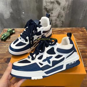 Hommes Chaussures de skate Baskets Designer Femmes Chaussures Mode Mesh Abloh Sneaker Plate-forme Virgil Maxi Casual Lace-up Runner Trainer Chaussures chaussures de plein air T8