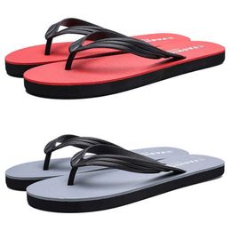 Men Slide Slipper Sports Red Cyan Designer Casual Beach Shoes Hotel Flop Flops Summer Korting Prijs Buitenheren Slippers