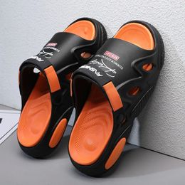 Mannen slippers zomer eva softsoled platform glijbanen sandalen indoor buiten wandelen strandschoenen flip flops unisex vrouwen 240328