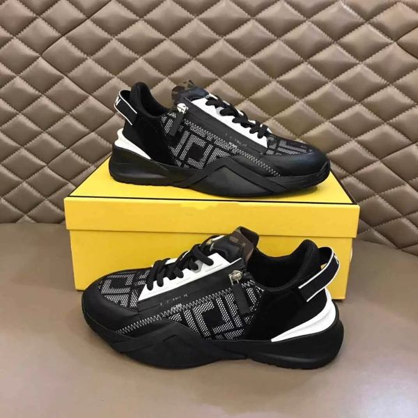 Men de baskets Chaussures confort nylon en daim occasionnel femme sport zipper Rubber Runner Sole Tech Tech Tentner Outdoor Trainer en plein air