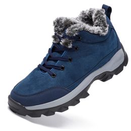 Men Snow Boots Winter Outdoor Walking Shoes Light Sneakers For Botines Teniz S Hiking Enkle Footwear