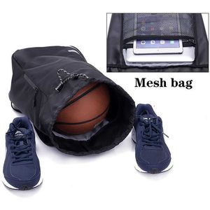 Hommes Soccer Grand Capacité Scolaire Sac Scolt Storage Gym Dossier Basket Basketball Ballons Seau Étanche Seau Etanche Sport Voyage Y0721