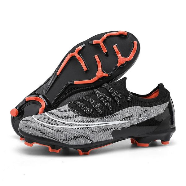 Chaussures de Football FG pour hommes, bottes de Football pour jeunes, absorbant les chocs, Futsal, entraînement athlétique, baskets unisexes, 240105