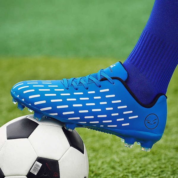 Hommes Chaussures de football Uninsex Football Bottes Adultes Enfants En Plein Air Pelouse Trainning Futsal Chaussures 230814