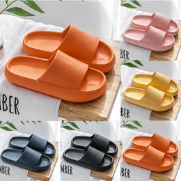 Men Solid For Color Women Slippers Hots Lage zacht Zwarte Witjes Sier Multi Walking Heren Damesschoenen Trainers Gai 397 Wo S WOS