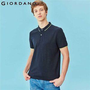 Hommes Solid Polo Shirt Hommes Pique Slim Mens Polo Basic Essential Tops Mâle Camisa Polo Camiseta Masculina 210707