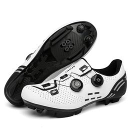 Men Speed Cycling Sneaker Unisexe Road Bike Shoes Cleats non glip VTT chaussures Racing Outdoor Femmes Mountain Bicycle Footwear SPD 240518