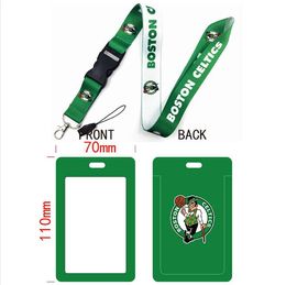 Men Sport Designer Basketball Neck BANK BACKBALL LANYARD VOOR KEYS ID KAART BADGE HOUDER DIY Hangende touw Keychain Key Holder Accessoires