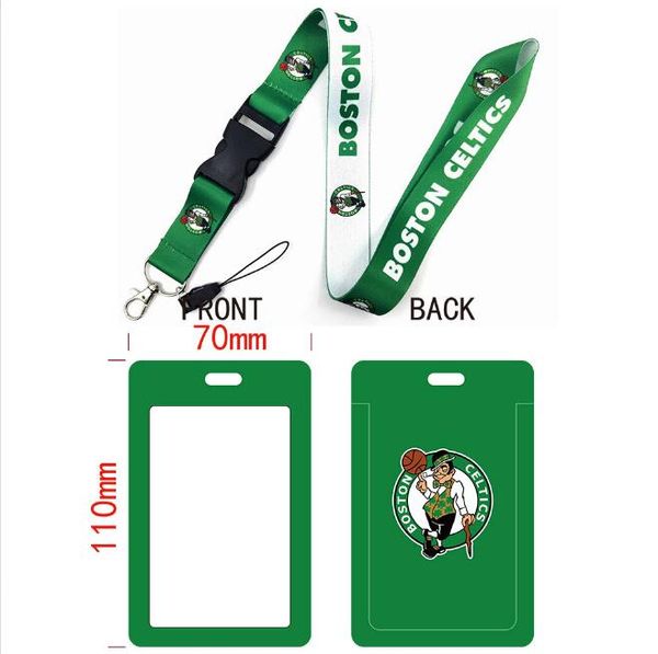 Hommes Sport Designer Basketball Neccl Stracts Lonyard de baseball pour Keys ID Card Badged DIY Hanging Corde Keychain Key Holder Accessoires