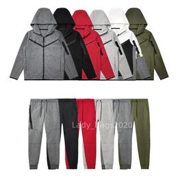 Pantalons de sport pour hommes Sweats à capuche Survêtement Femme Épais Designer Tech Fleece Pantalons Vestes à capuche Espace Pantalons en coton Manteaux pour femmes Bas Hommes Joggers Running Jumper Set