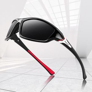 Mannen Sports Zonnebril Gepolariseerde Zonnebril Cool Rijdende Goggles Nachtzicht 7 Kleuren Polariseren Lenzen Groothandel