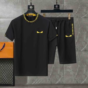 Heren sportkleding set merk heren trainingspak sportieve fitnesskleding twee stukken lange mouw jas + broek casual heren trainingspak m-xxxl