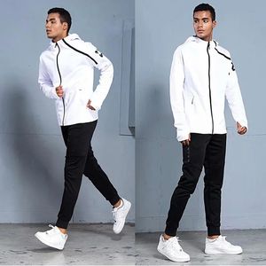 Hommes Sportswear Set Soccer Jersey Football Vêtements d'entraînement Homme Running Vestes à capuche à manches longues Survêtement Sporting Sweat Suit 240315