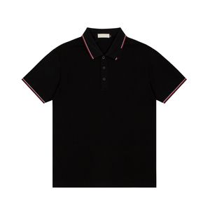 Polo T-shirt voor heren van stretchkatoen Slanke golfshirts met korte mouwen Tops Zomermaat M-xxxl