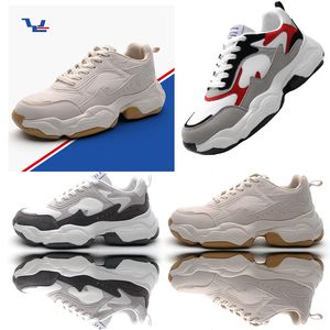 Estilo de los hombres newBreathable Women top Moda cómoda Old Dad Shoes Gris Blanco Rojo Negro Sport Designer Sneakers 39-44