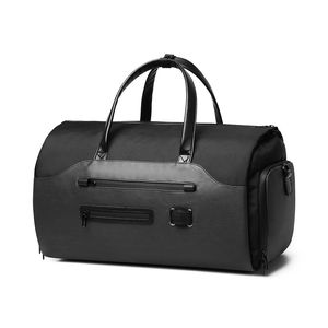 Hommes costume stockage sac de voyage grande capacité bagages sac à main mâle étanche voyage sac polochon chaussures poche