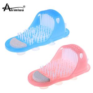 Mannen Zomer Slippers Badschoenen Voet Scrubber Massage Slippers Thuis Vrouwen Badkamer Doucheborstel Schoen voor Foot Care Cleaning