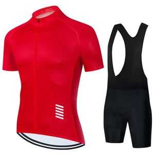 Mannen Zomer Jersey Set Korte Mouw Ropa Ciclismo Hombre Fietsen Kleding Triathlon Bib Shorts Pak Fiets Uniform Maillot 240113