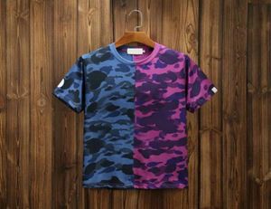 Mannen Zomer t-shirt Camouflage Stijl Korte Mouw Mannelijke Uitgebreide Casual Kleding Man Print tees Trendy T-shirt Mode Quick dr4990469