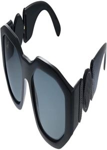 Lunettes de soleil masculines 4361 53 mm Black Dark Grey Lens Summer Summer Sunglasses for Mens and Women Style Antiultraviolet rétro plaque carrée ful6127986