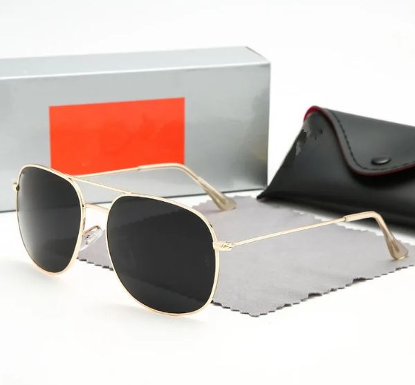 Lunettes de soleil hommes Classic Retro Sunglasses Luxury Designer de concepteurs de lunettes de métal Designers Sun Glasses Woman Ml 3599 avec boîte Cool Light
