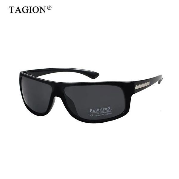 Lunettes de soleil Men de soleil Tagion Tagion Polaris Sun Glases Male Male Casual Sport Cycling Randonnée Eyeglass UV400 Protection P006 240408