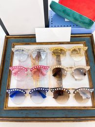 Gafas de sol para hombre para mujer Gafas de sol de moda de última venta Gafas de sol para hombre Gafas De Sol Lente de vidrio UV400 con caja de combinación aleatoria 0212S