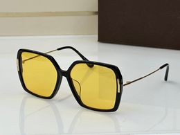 Hommes lunettes de soleil pour femmes dernière vente mode lunettes de soleil hommes lunettes de soleil Gafas De Sol verre UV400 lentille avec boîte assortie aléatoire 1039 11