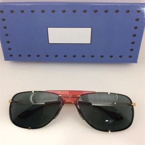Occhiali da sole da uomo per donna Ultimi occhiali da sole di moda di vendita Occhiali da sole da uomo Gafas De Sol Lenti in vetro UV400 di alta qualità con scatola 0739270U