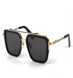 Hommes lunettes de soleil mach SEVEN hommes TOP vintage style de mode cadre carré protection extérieure UV 400 lentille lunettes avec case8169420