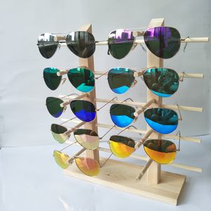 Hombres Gafas de sol Marco de metal Lentes de vidrio Diseñador de la marca Pilot Mujeres Gafas de sol Gafas de espejo de conducción