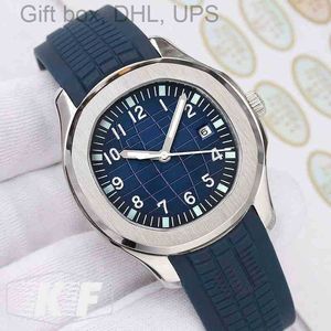 Men SuperClone 5167 Sapphire -ontwerper Glass Rose Gold Watch Luxe Mechanisch automatisch zwart rubber nautilus aquanaut 5167 horloges polsWatchesyhkp so8r