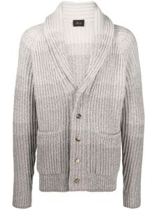 Heren trui Designer jassen Herfst en lente gebreide kleding Brioni Grijs vest van kasjmiermix Dames