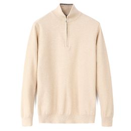 Hommes pull designer Zipper demi col haut chandails hommes chandails tee pull sweat automne hiver pulls col rond pulls pull pull en tricot