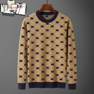 Hommes Pull Coucher pour homme Pull Pull Sweaters Classic Letter Motif Tricot Sweater masculin Style décontracté Confortable haut avec qualité supérieure