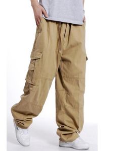 Pantalon de survêtement masculin pantalon de danse hip hop pantalon joggers décontractés pantalon de cargaison large vestiges masculins 7731008