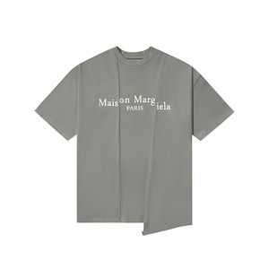 Mannen T-shirt Maison Margiela T-shirts Lente Zomer Splicing Stijl Ronde Hals Tees Mannen Vrouwen Korte Mouw Amerikaanse Maat S-XL