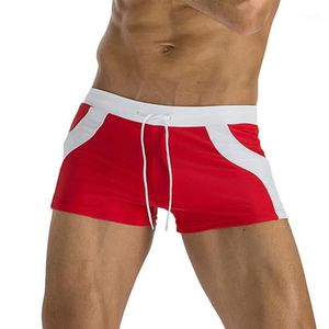 Hommes Shorts de natation pour hommes respirant maillot de bain maillots de bain Shorts vêtements minces Bikini maillot de bain Sport hommes conseil maillots de bain 1269a