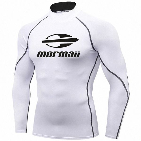 Hombres Traje de baño Natación Camiseta Playa Protección UV Traje de baño R Guard Lg Manga Surf Buceo Traje de baño Surf Camiseta Rguard 43E8 #