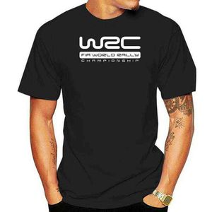 Camiseta para hombre, camiseta fresca, Campeonato Mundial de Rally, estilo Wrc, camiseta ajustada ligera, camiseta novedosa para mujer