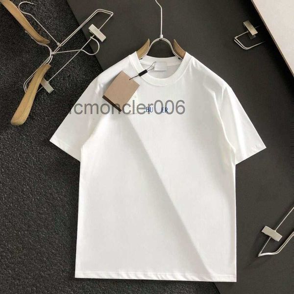 Hommes T-shirt Designer Chemises Hommes Femmes Mode High Street Rider Imprimer Lettre Graphique Tee Casual Lâche Couleur Unie À Manches Courtes Pull Coton Grande Taille 9