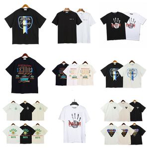 Heren t-shirt Designer t-shirt dameskleding rhude zomer t-shirt ademend nieuw modemerk t-shirt engel luxe tops tees cool man vrije tijd sport korte mouw los