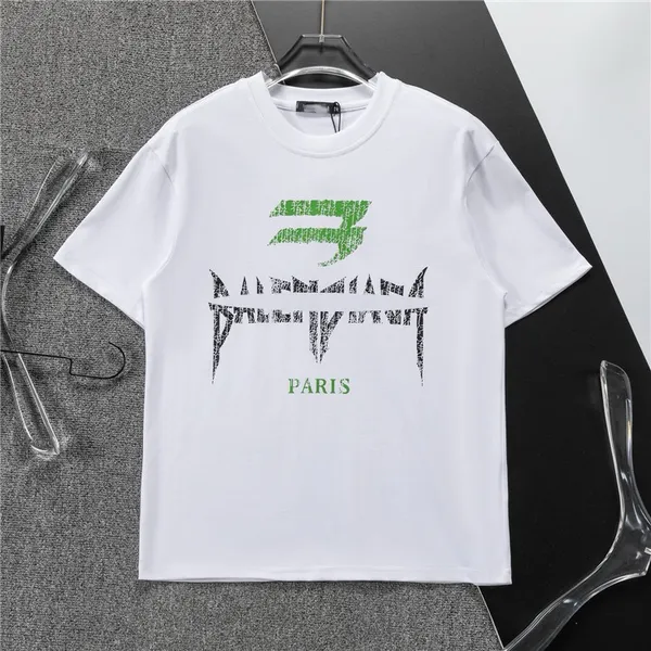 Men T-shirt Designer Tees Brand AA T-shirt à manches courtes Pure Coton Coton chaud Loose Breffe de mode Hommes et femmes Asian Taille M-3XL