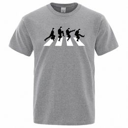 Mannen T-shirt Mty Pyth Het Ministerie Van Silly Walks T-shirt Fi Grappige Korte Mouwen Cott Oversized T-shirt Persality Tee y6wh #