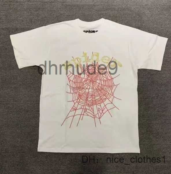 Hommes T-shirt Rose Mans Femmes Qualité Mousse Impression Spider Web Motif Tshirt Mode Top Tees À Capuche Sutssy Survêtement 555 Polo Wsht 0wk8 CHAZ