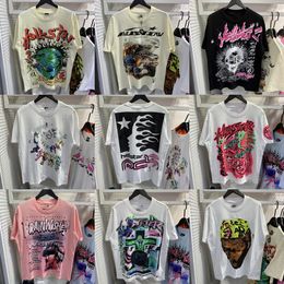 hommes T-shirt Rappe pour hommes Tshirt Rapper lavage lavé Craft unisexe à manches courtes High Street Retro Hell Créateurs de t-shirts pour femmes