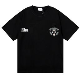 T-shirt pour hommes Polo Chemise Créateur de mode pour femmes t Imprimé Vêtements de rue Chemise de mode en plein air Chemise ample décontractée à manches courtes Respirant Noir Taille S-XL
